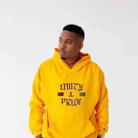 HSTRY x Coming2America Unity & Pride Hoodie - NWOT - Size L - Picture 1 of 8